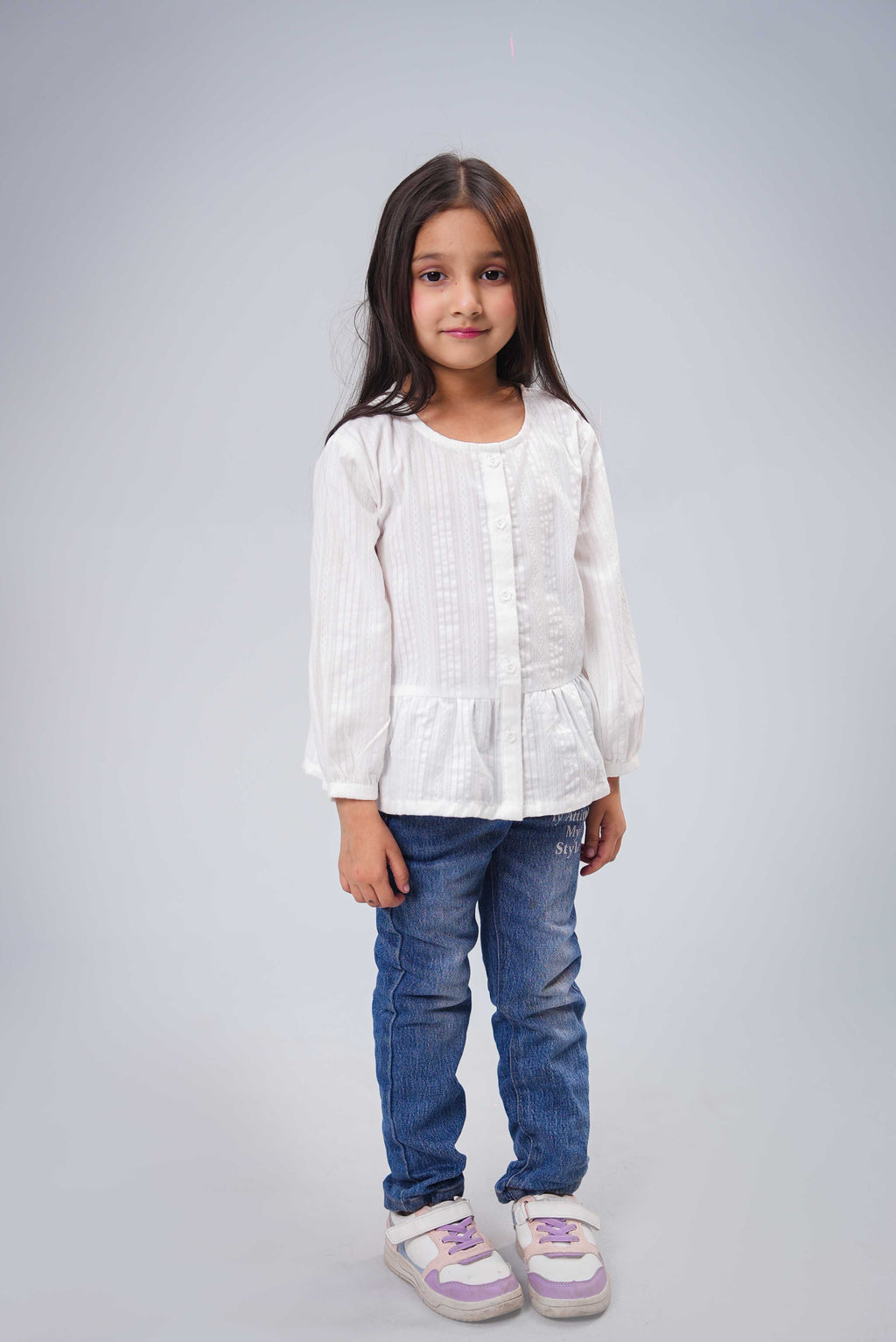 Little Girls SHIRT - White