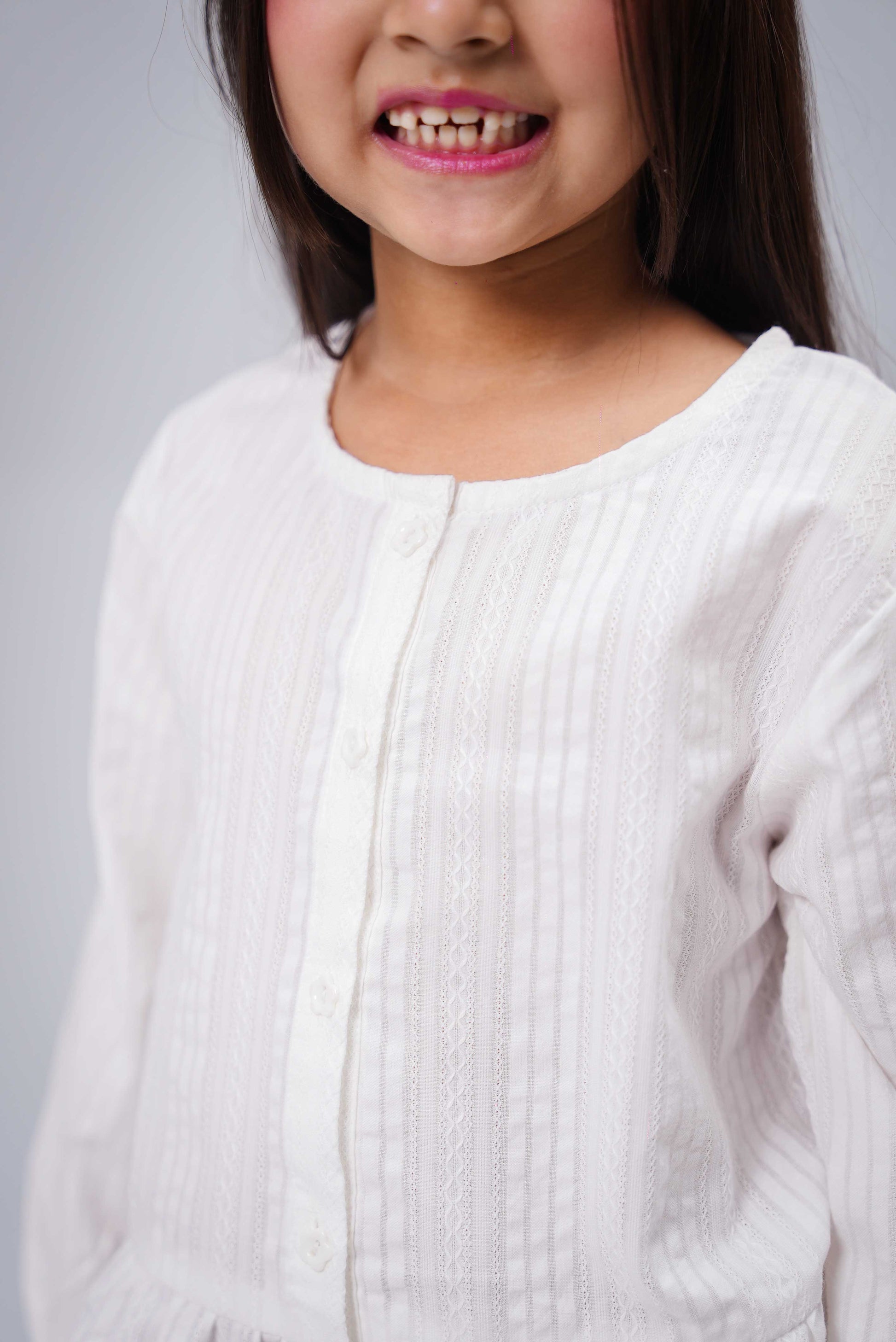 Little Girls SHIRT - White