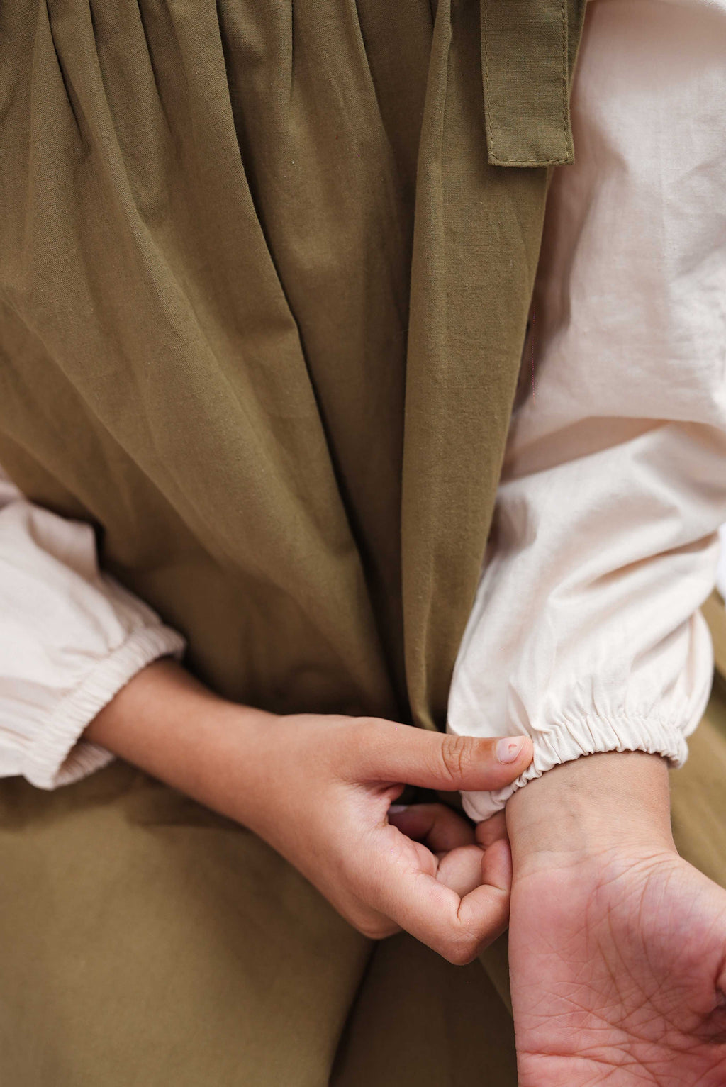 Little Girls Frock - Green