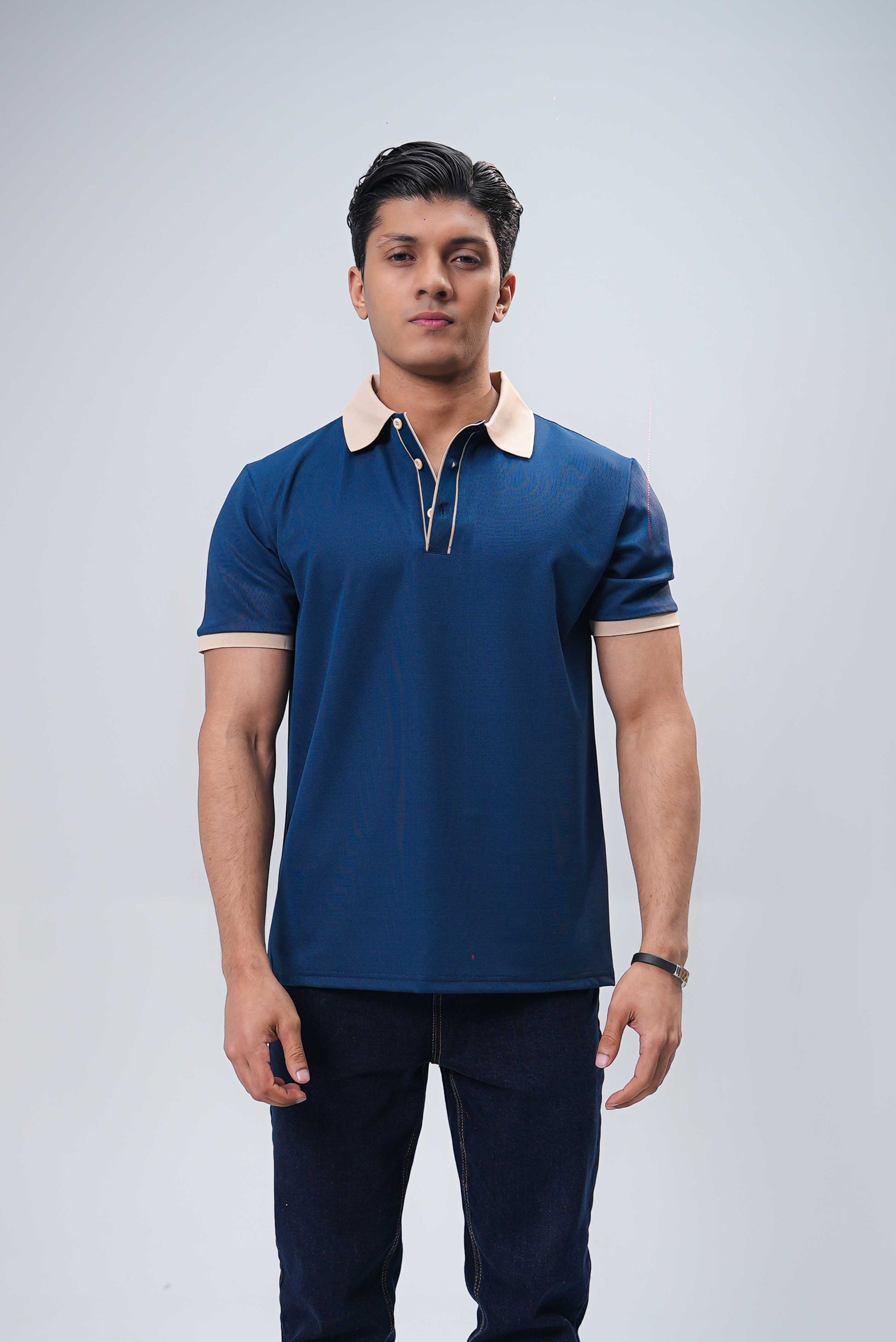 Men Polo Shirt - Royal Blue