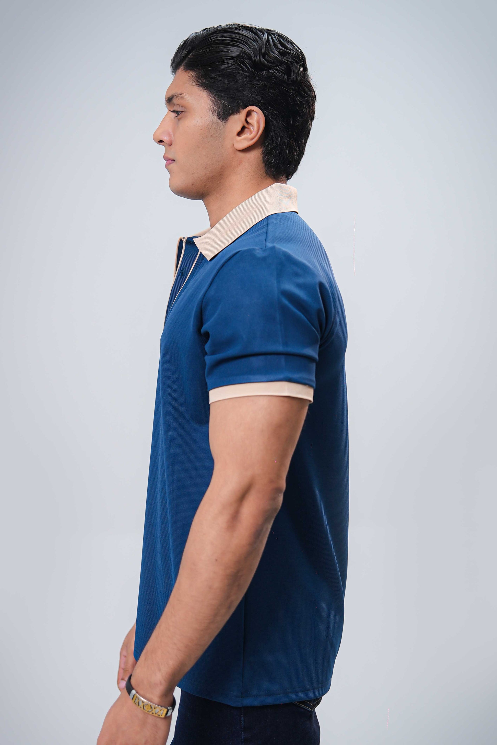 Men Polo Shirt - Royal Blue