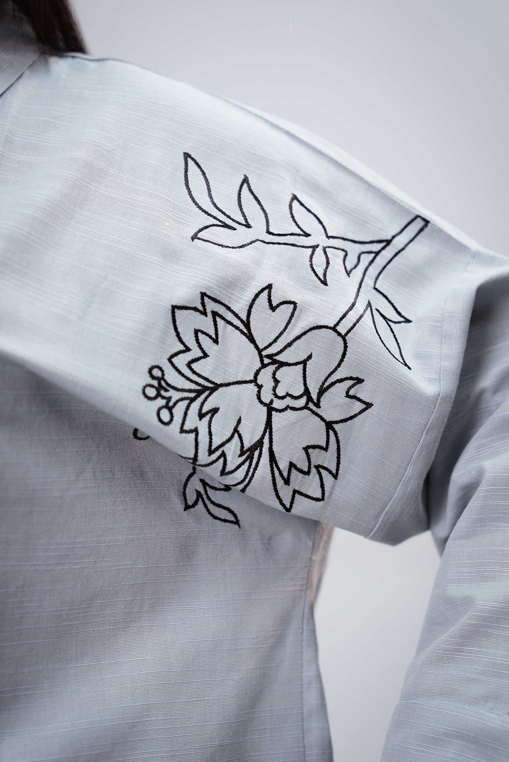 Women’s Classic Embroidered Cotton Shirt