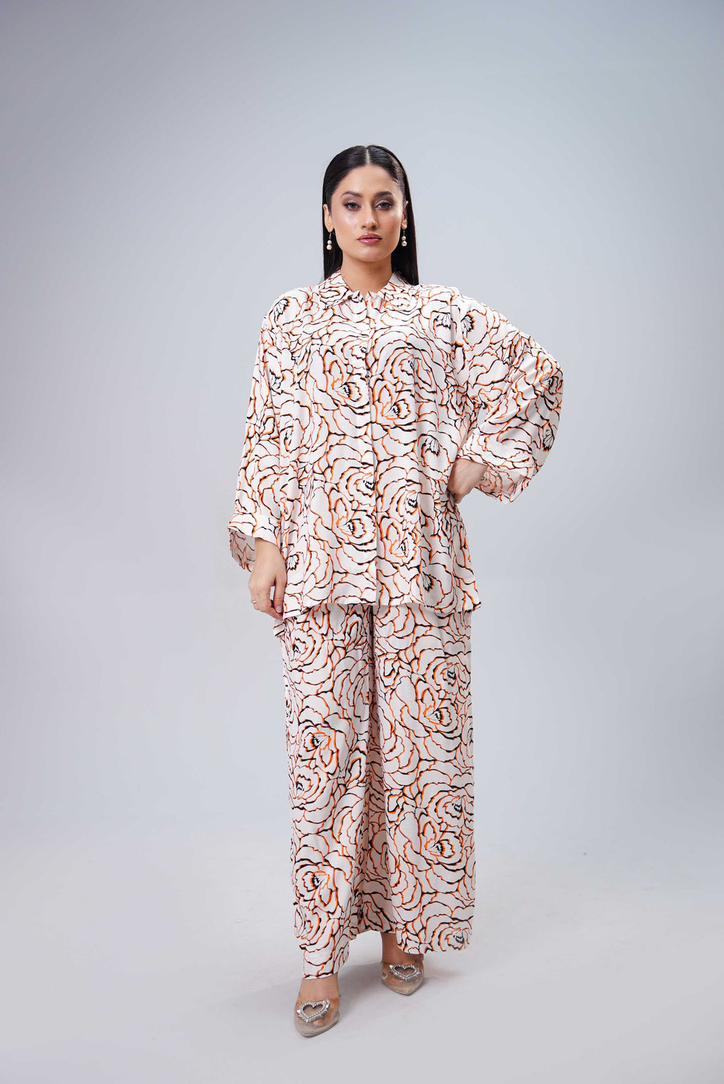 Women’s Two-Piece Set - Off White