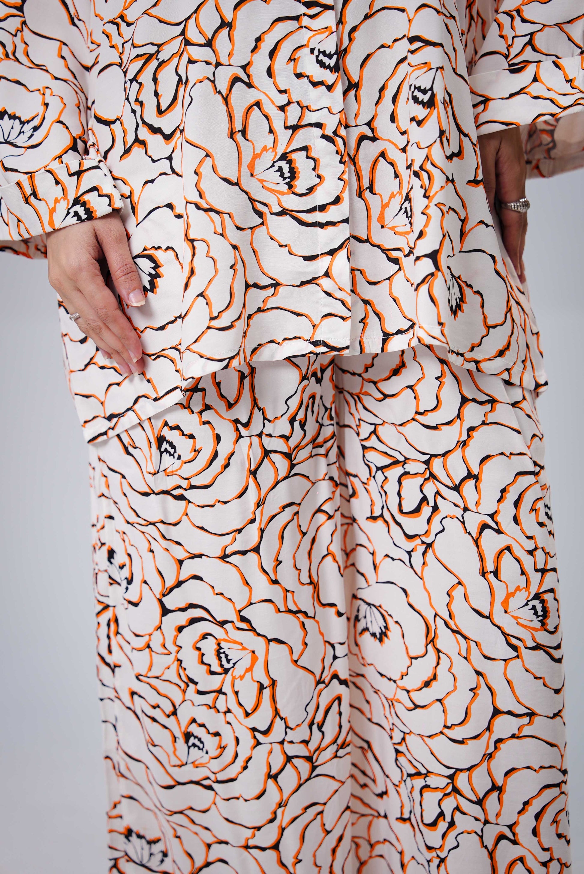 Women’s Two-Piece Set - Off White