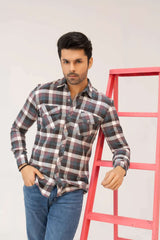 Men Casual Dress Shirt - Checkered