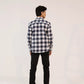 Men Casual Dress Shirt - Checkered - Harwage