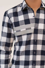 Men Casual Dress Shirt - Checkered