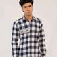 Men Casual Dress Shirt - Checkered - Harwage