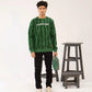 Men Regular Fit Sweatshirt - Green Camouflage - Harwage