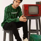 Men Regular Fit Sweatshirt - Green Camouflage - Harwage