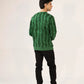 Men Regular Fit Sweatshirt - Green Camouflage - Harwage