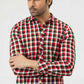 Men Casual Dress Shirt - Multi Checkered - Harwage