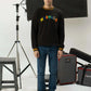 Men Regular Fit Sweatshirt - Black - Harwage