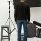Men Regular Fit Sweatshirt - Black - Harwage