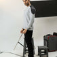 Men Regular Fit Sweatshirt - Gray - Harwage