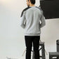 Men Regular Fit Sweatshirt - Gray - Harwage