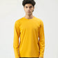 Men Full Sleeve Shirt - Yellow - Harwage