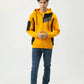 Men Regular Fit Hoodie - Yellow - Harwage