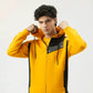Men Regular Fit Hoodie - Yellow - Harwage