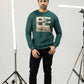 Men Regular Fit Sweatshirt - Green - Harwage