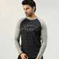 Men Full Sleeve T-Shirt - Gray - Harwage