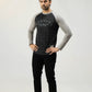 Men Full Sleeve T-Shirt - Gray - Harwage