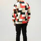Men Regular Fit Sweatshirt - Geometric Checkered - Harwage