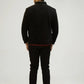 Men Wool Jacket - Black - Harwage