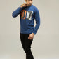 Men Full Sleeve Shirt - Blue - Harwage