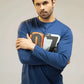 Men Full Sleeve Shirt - Blue - Harwage
