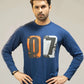 Men Full Sleeve Shirt - Blue - Harwage