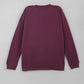 Men Regular Fit Sweatshirt – Maroon