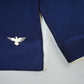 Men Ban Collar Full-Sleeve T-Shirt – Blue