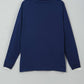 Men Ban Collar Full-Sleeve T-Shirt – Blue