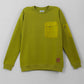 Men Regular Fit Sweatshirt – Olive Green