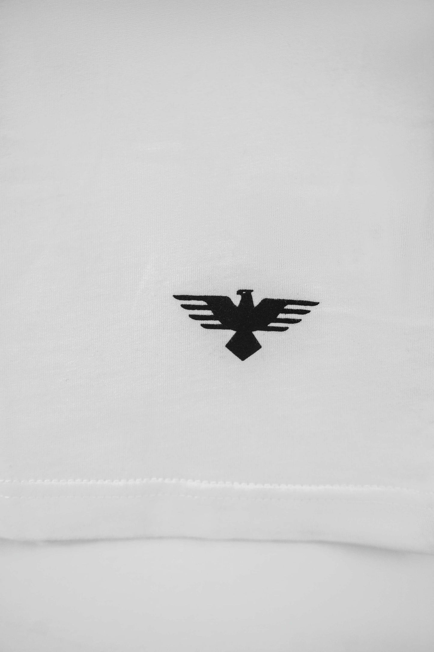 Men Full-Sleeve T-Shirt – White