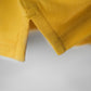 MEN BAND COLLLAR POLO SHIRT- SUNLIGHT YELLOW