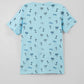 Men's All-Over Printed Cotton T-Shirt -  Spun Sugar