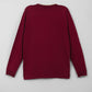 Men's Full Sleeve T-Shirt - Maroon