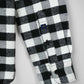 Men's Casual Woven Shirt - Black/ White