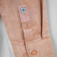 Men's Casual Woven Shirt -  Peach