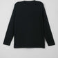 Men Printed Full-Sleeve T-Shirt – Jet Black