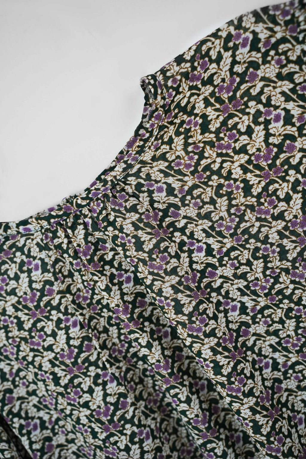 Women Cropped Shirt - Dark Green