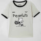 Junior Girls' Polyester T Shirt - Bone White
