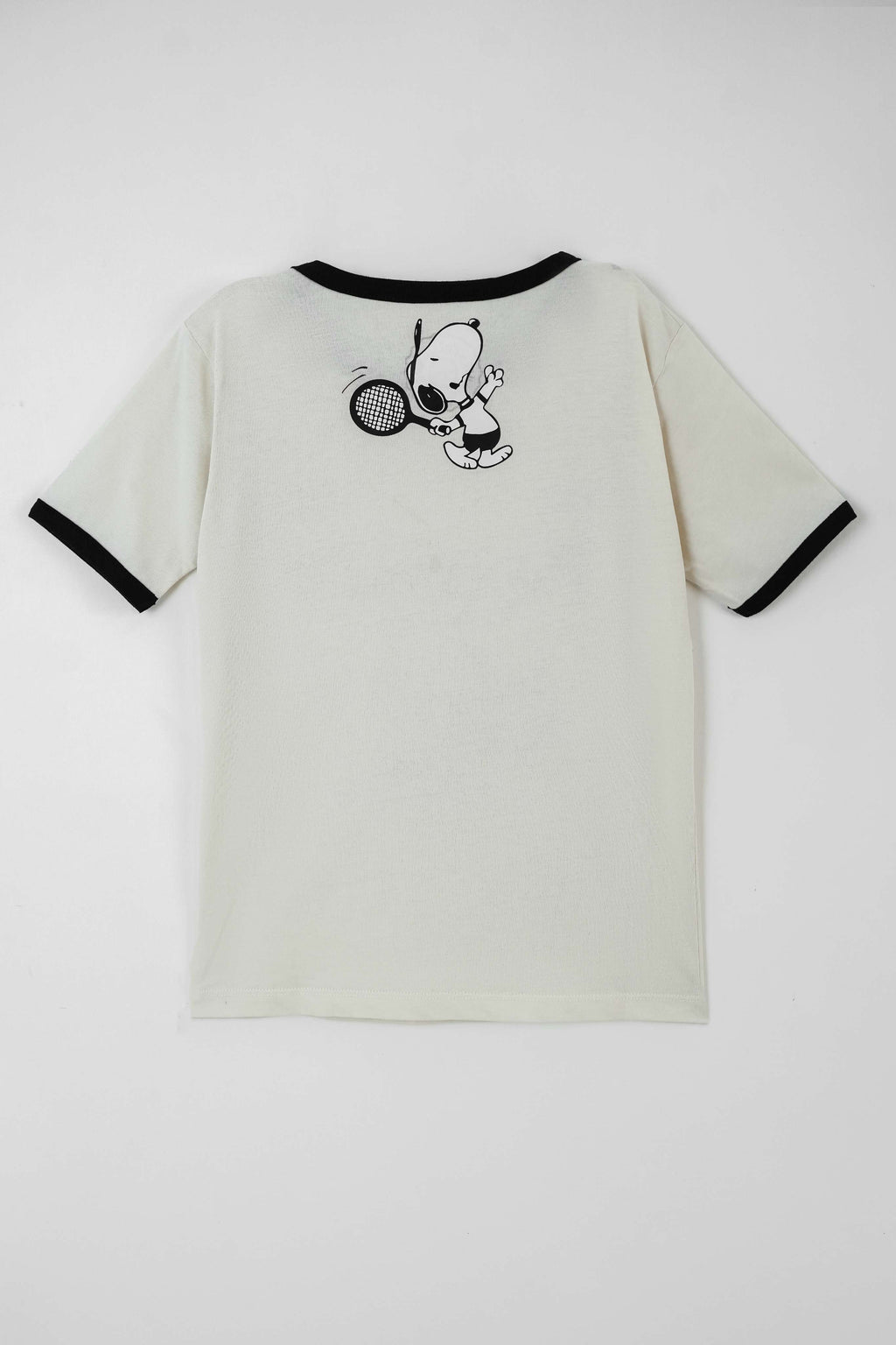 Junior Girls' Polyester T Shirt - Bone White