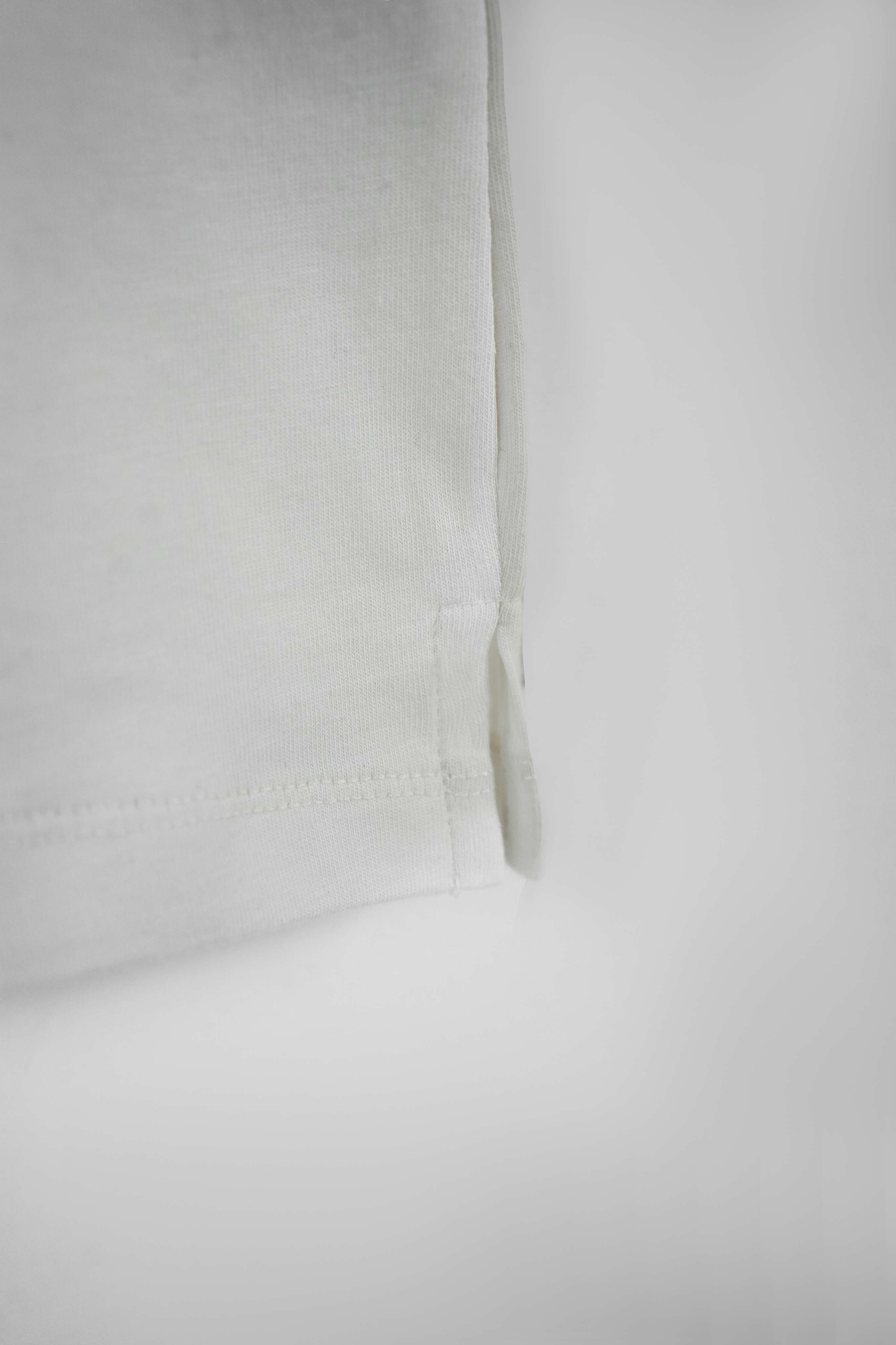Junior Boys' Regular Fit Cotton Polo Shirt - Optic White