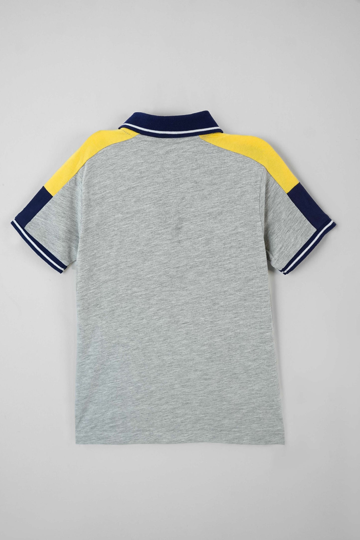 Little Boys' Jersey Polo Shirt - Haider Grey