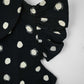 Little Girls' Peter Pan Collar Shirt - Black