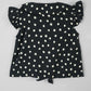 Little Girls' Peter Pan Collar Shirt - Black