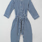 Little Girls' Polyester Jumpsuit -  Blue